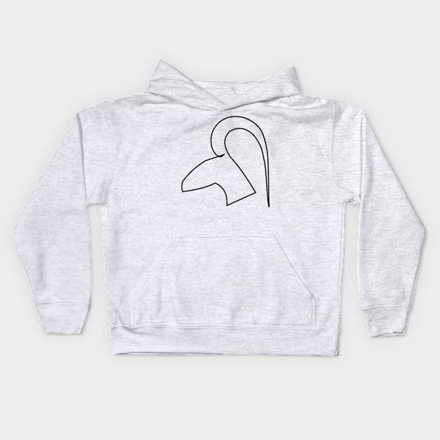 Capricorn ~ Zodiac series Kids Hoodie by Selbrass